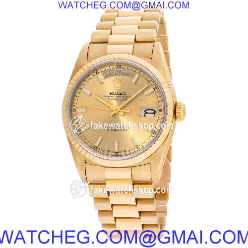 Rolex 18238 Day-Date Automatic Male 18k yellow gold 3