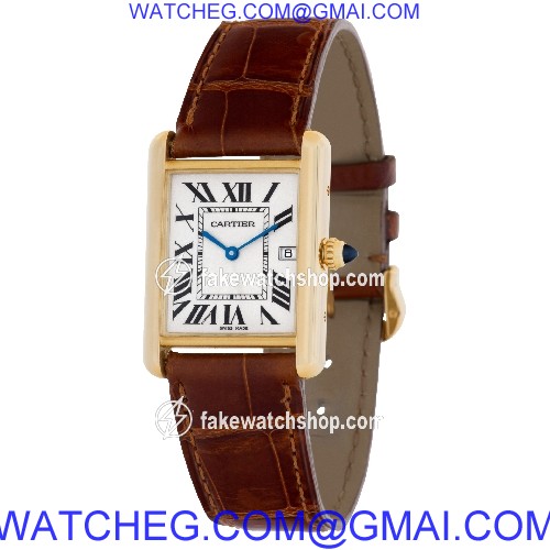 Cartier W1529756 Tank Louis Quartz Unisex 18k yellow gold 3