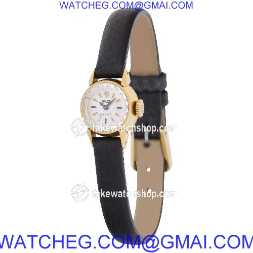 Rolex 3361 Orchid Manual Female 18k yellow gold 3