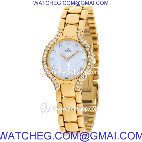 Ebel 866969 Beluga Quartz Female 18k yellow gold 3