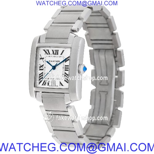 Cartier W51002Q3 Tank Francaise Automatic Unisex Stainless Steel 3