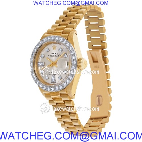 Rolex 6927 Datejust Automatic Female 18k yellow gold 3