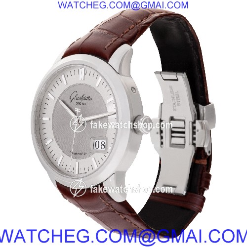 Glashutte 100-03-03-02-04 Senator Data Panoramica Automatic Male Stainless Steel 3