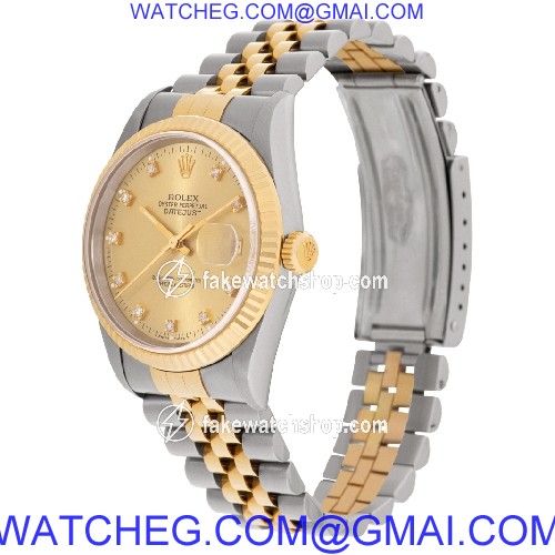 Rolex 16233 Datejust Automatic Unisex Stainless Steel 3