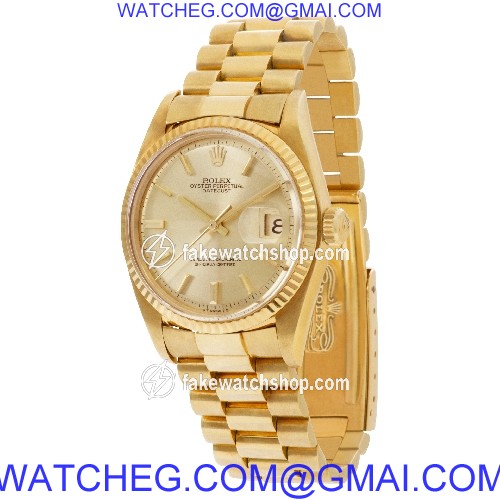 Rolex 1601 Datejust Automatic Male 18k yellow gold 3