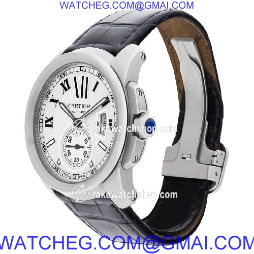 Cartier W7100037 Calibre Automatic Male Stainless Steel 3
