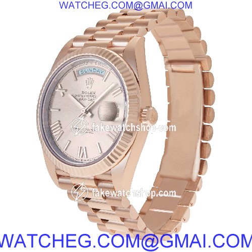 Rolex 228235 Day-Date 40 Automatic Unisex 18k rose gold 3