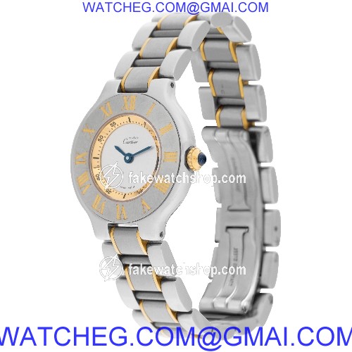 Cartier W10073R6 Must 21 Quartz Female Stainless Steel 3