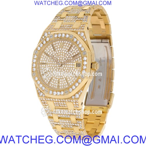 Audemars Piguet 56082BA Royal Oak Quartz Unisex 18k yellow gold 3