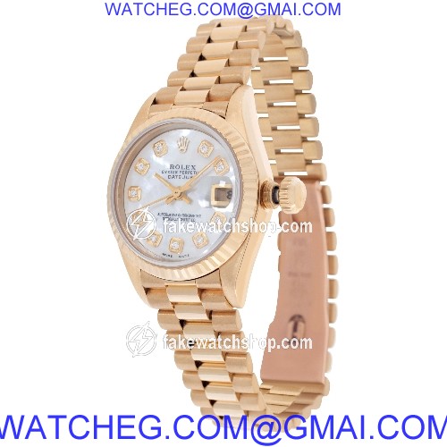 Rolex 69178 Datejust Automatic Female 18k yellow gold 3