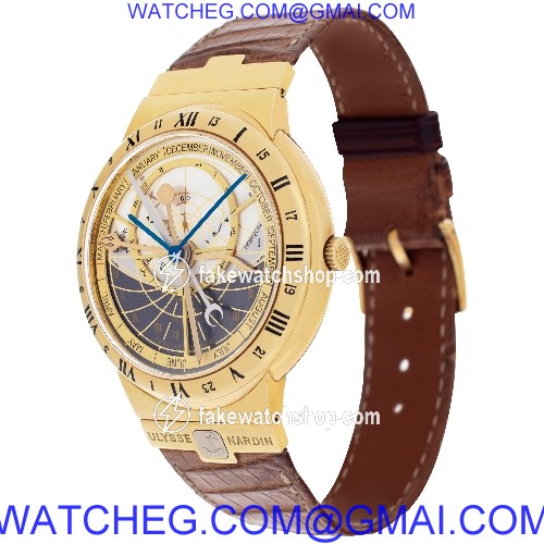 Ulysse Nardin 901-22 Galaxy Automatic Male 18k yellow gold 3