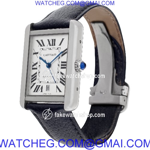 Cartier WSTA0029 Tank Solo Automatic Unisex Stainless Steel 3