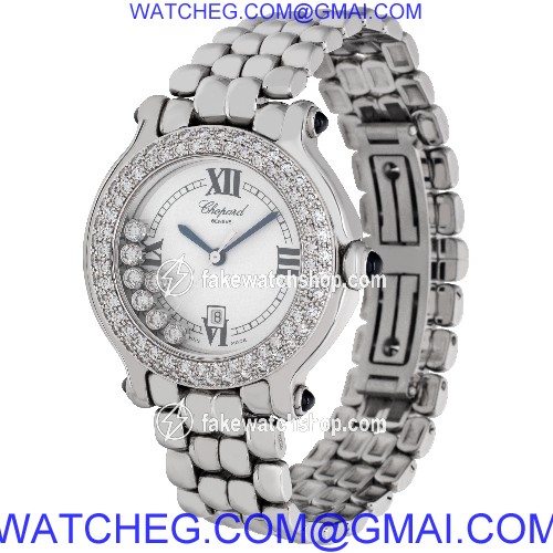 Chopard 8236 Happy Diamond Quartz Female Stainless Steel 3