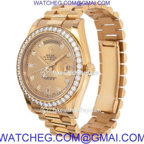 Rolex 218348 Day-Date II Automatic Male 18k yellow gold 3