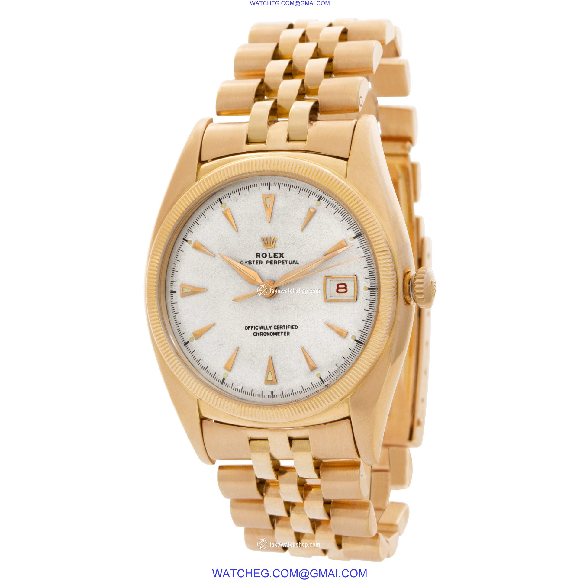 Rolex 6105 Oyster Perpetual Automatic Male 18k yellow gold 3