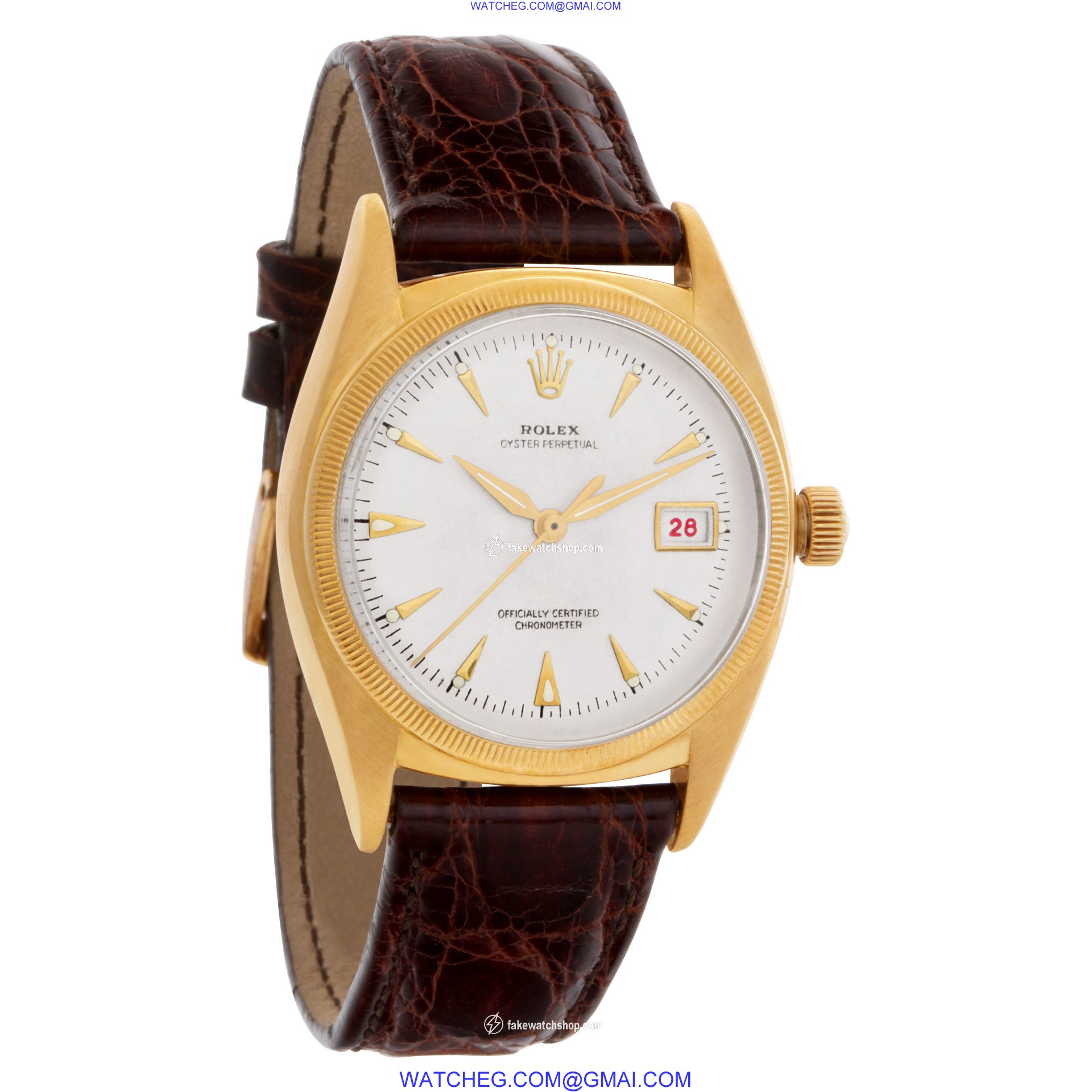 Rolex 6155 Datejust Automatic Male 18k yellow gold 3