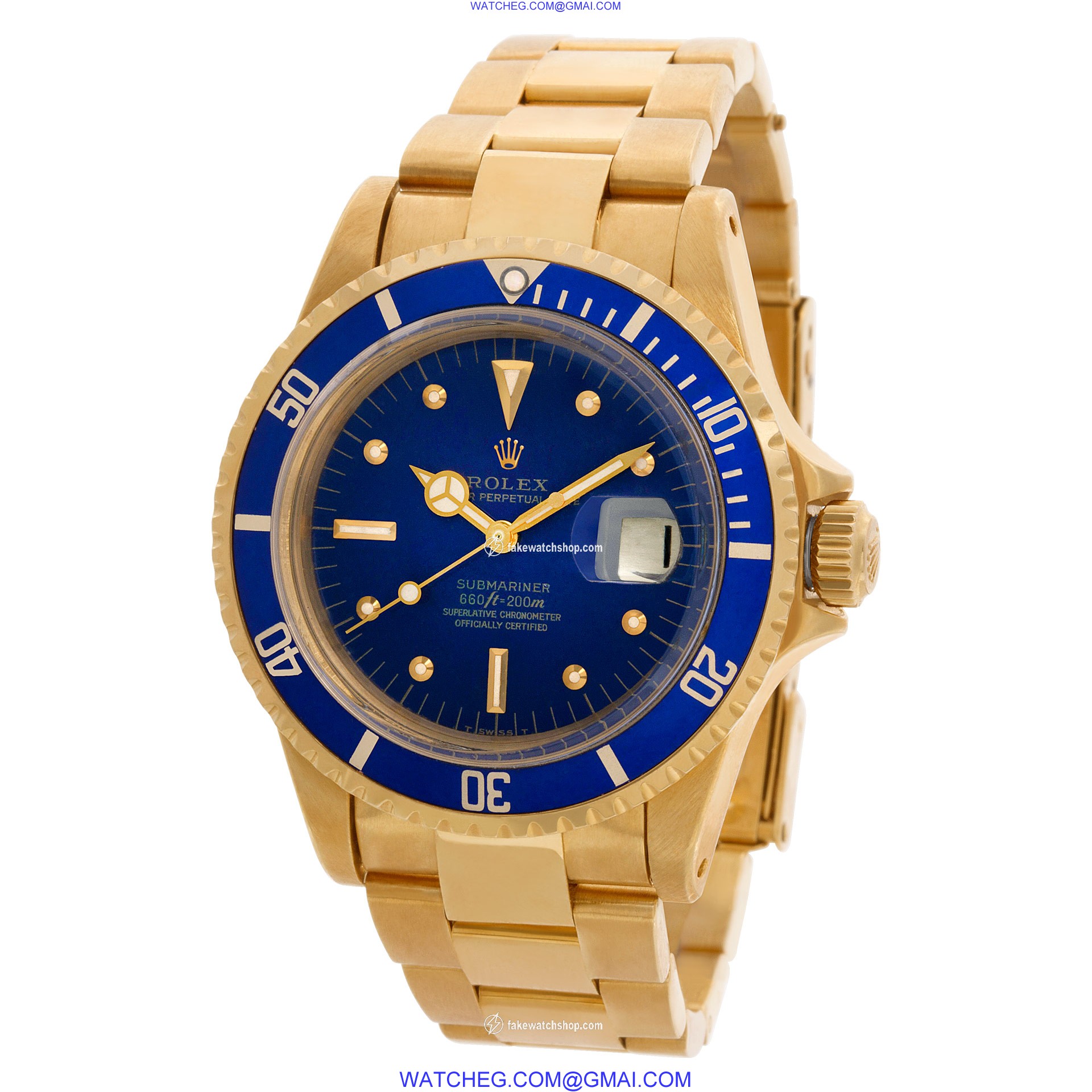 Rolex 1680 Submariner Automatic Male 18k yellow gold 3