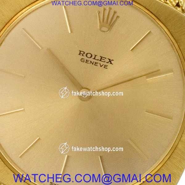 Rolex 3735J Classic Manual Male 18k yellow gold 3