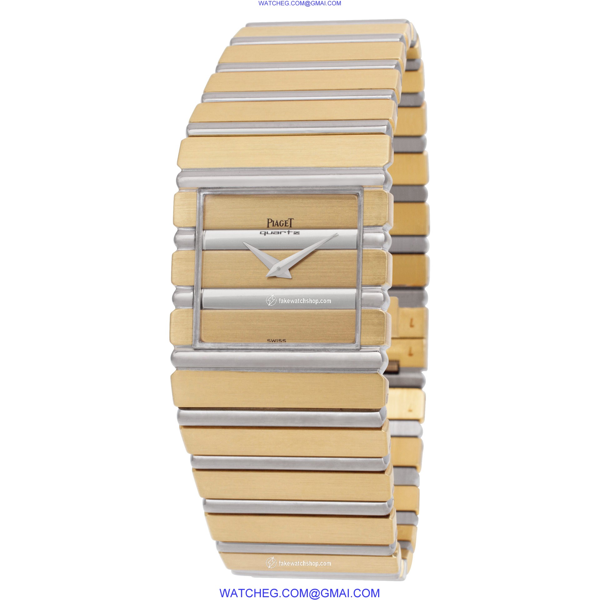 Piaget 7131c701 Polo Quartz Male 18k White & Yellow Gold 3