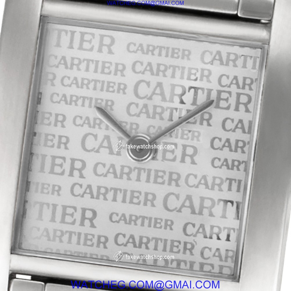 Cartier W51008Q3 Tank Francaise Quartz Female Stainless Steel 3