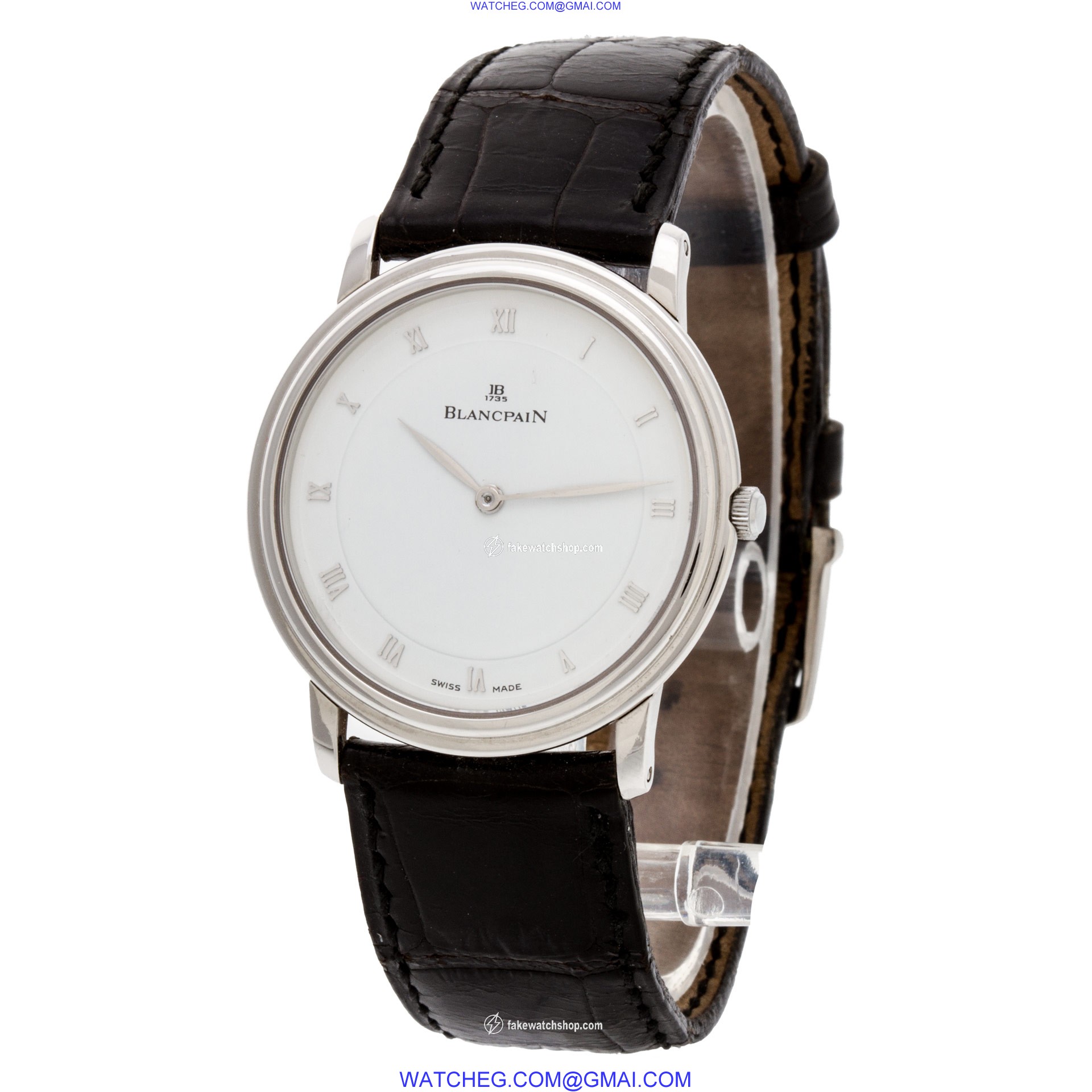 Blancpain 0021-3427-55 Villeret Manual Male Platinum 3