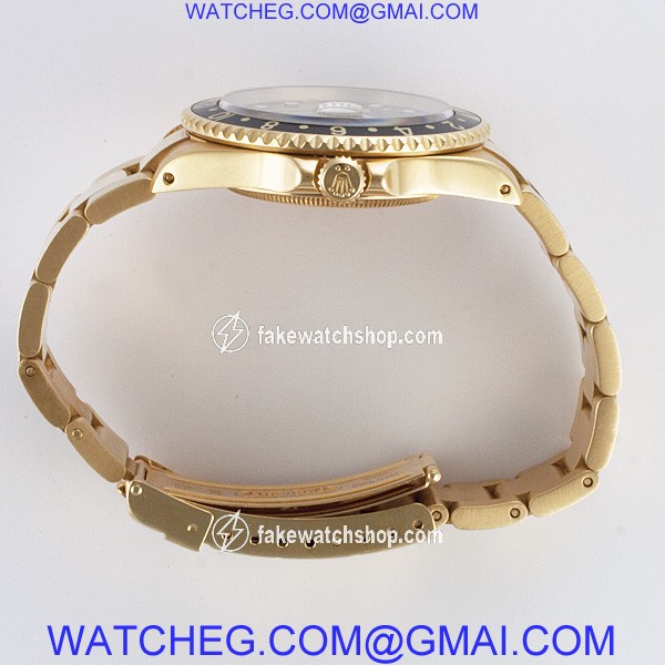 Rolex 16718 GMT-Master II Automatic Male 18k yellow gold 3