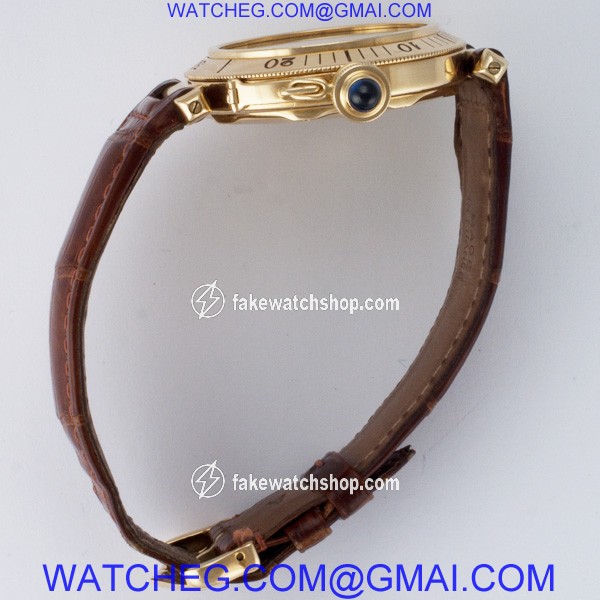 Cartier 1989 Pasha Automatic Male 18k yellow gold 3