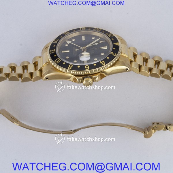 Rolex 16758 GMT-Master Automatic Male 18k yellow gold 3