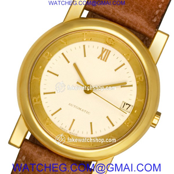 Bvlgari At 35 GLD  Automatic Male 18k yellow gold 3