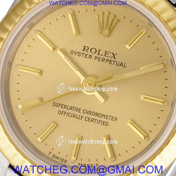 Rolex 67193 Oyster Perpetual Automatic Female Stainless Steel 3