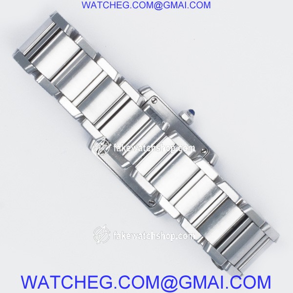 Cartier W51008Q3 Tank Francaise Quartz Female Stainless Steel 3