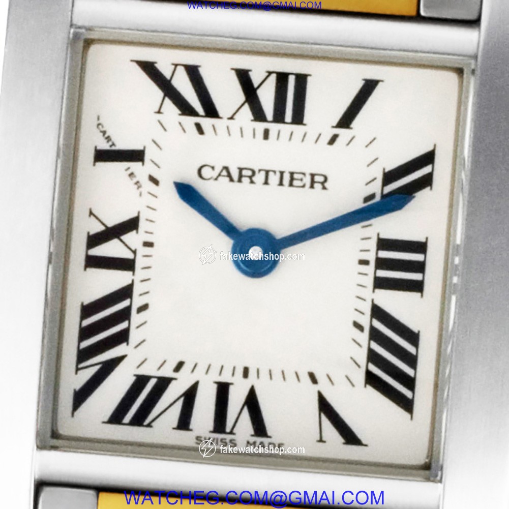 Cartier W51007Q4 Tank Francaise Quartz Female Stainless Steel 3