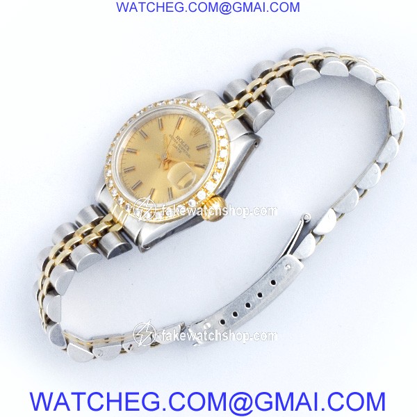 Rolex 6917 Date Automatic Female Stainless Steel 3