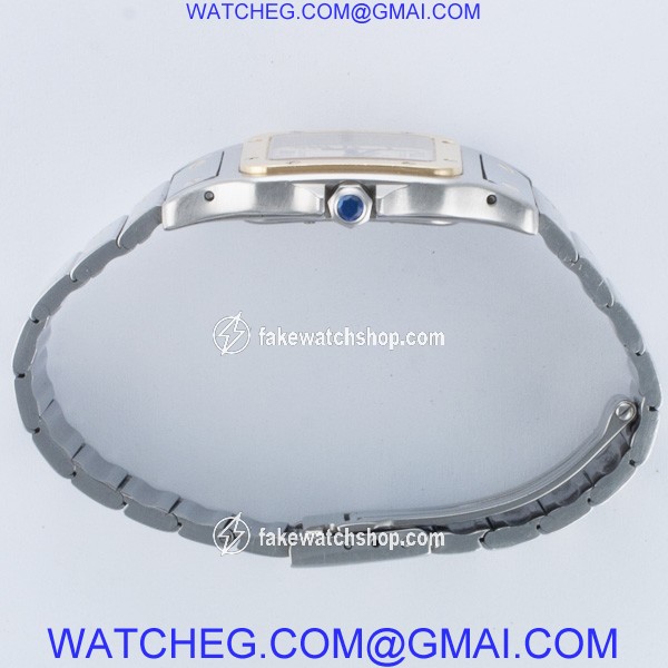 Cartier W20011C4 Santos Quartz Male Stainless Steel 3