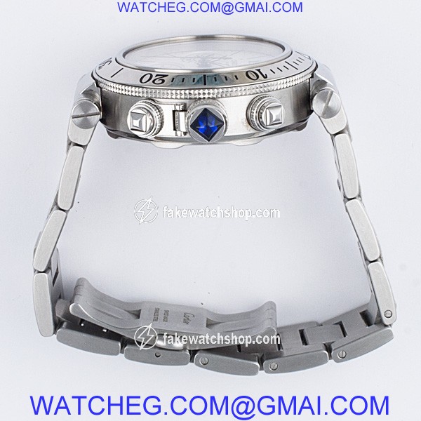 Cartier w31089m7 Pasha Seatimer Chrono Automatic Male Stainless Steel 3