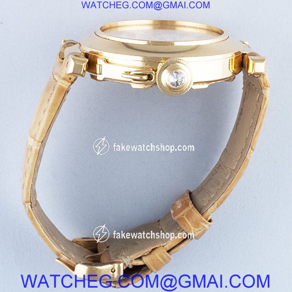 Cartier WJ11891G Pasha Automatic Female 18k yellow gold 3
