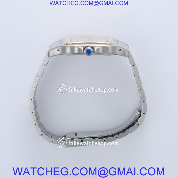 Cartier W20011C4 Santos Quartz Male Stainless Steel 3