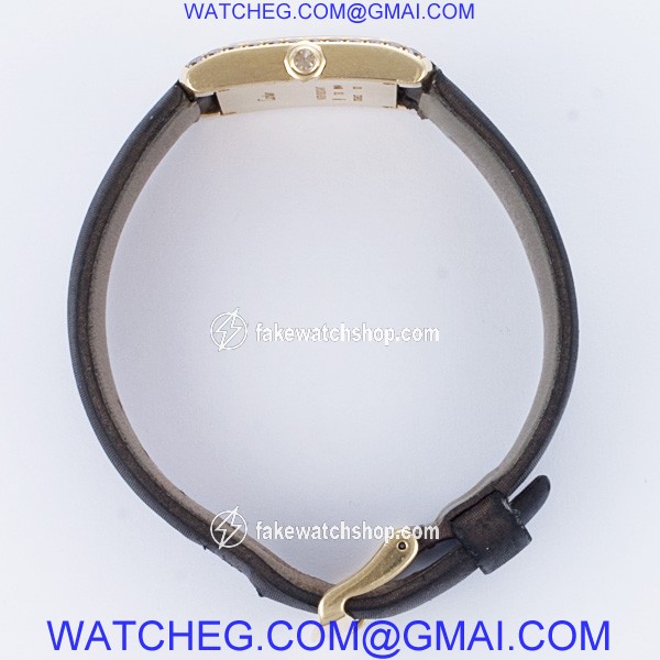Cartier 1821 Tank Francaise Quartz Male 18k yellow gold 3