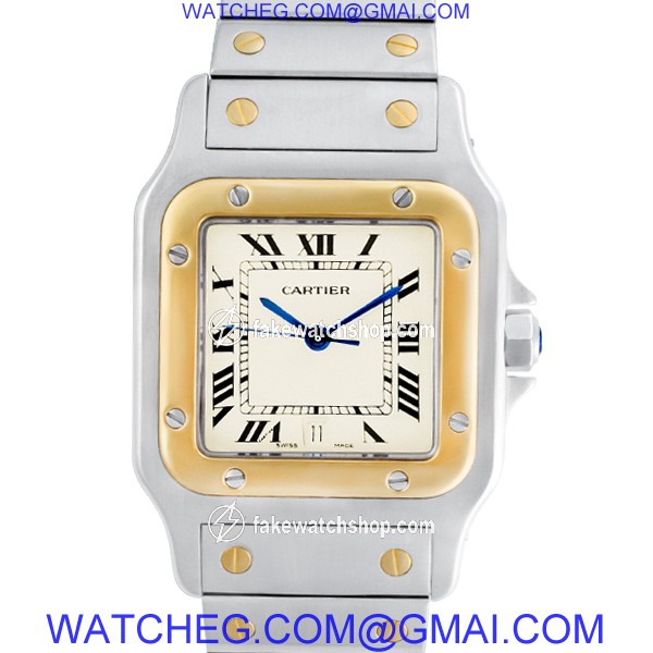 Cartier W20011C4 Santos Quartz Male Stainless Steel 3