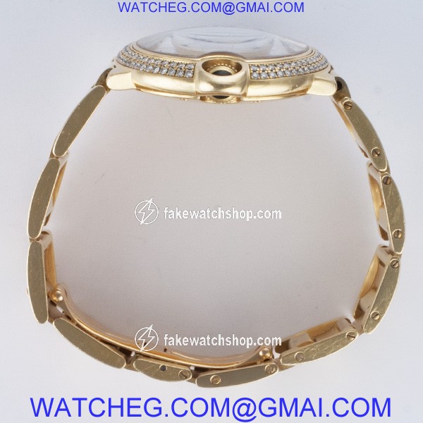 Cartier WE9005Z3 Ballon Bleu Automatic Unisex 18k yellow gold 3