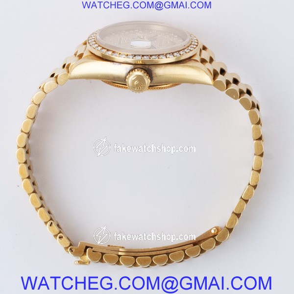 Rolex 69138 Datejust Automatic Female 18k yellow gold 3