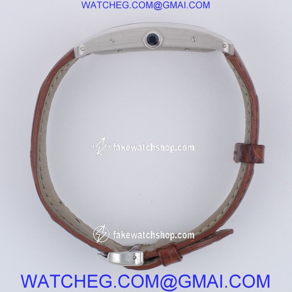 Cartier W2603256 Tank American Automatic Male 18k White Gold 3