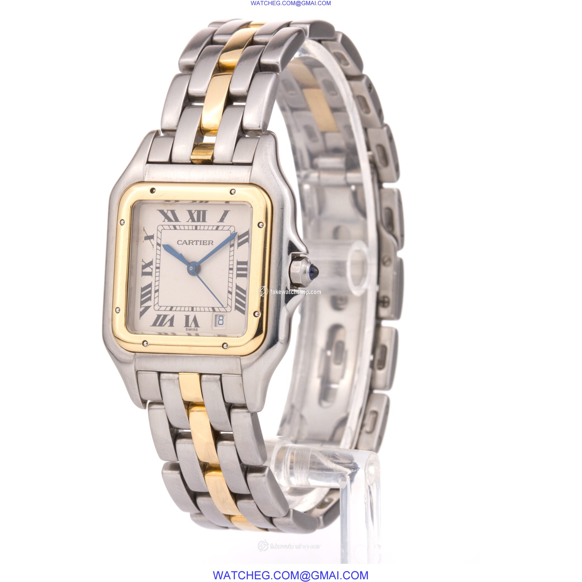 Cartier W25028B Panthere Quartz Unisex Stainless Steel 3