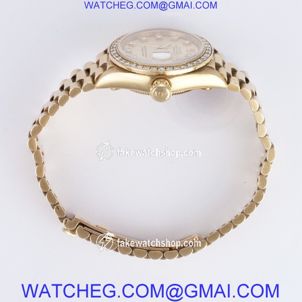 Rolex 69178 Datejust Automatic Female 18k yellow gold 3