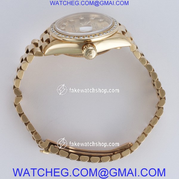 Rolex 69178 Datejust Automatic Female 18k yellow gold 3