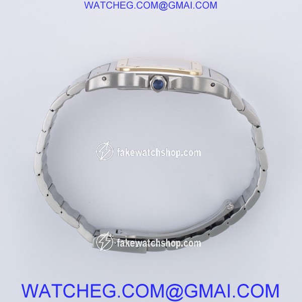 Cartier W20011c4 Santos Quartz Unisex Stainless Steel 3