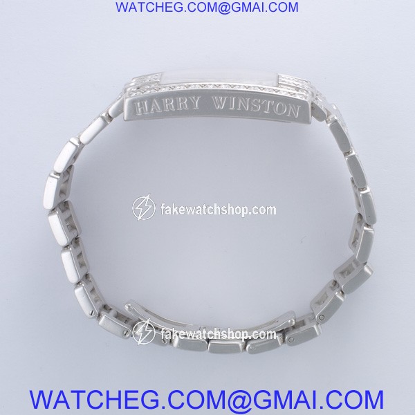 Harry Winston 310uqsrw-008262 AVENUE Quartz Male 18k White Gold 3