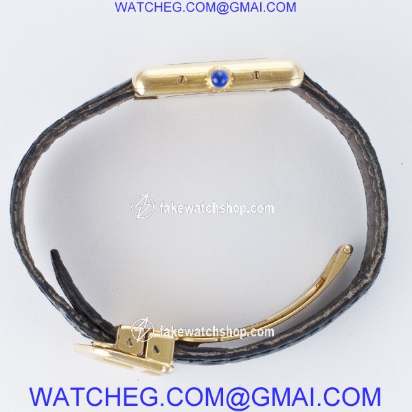 Cartier 45634 Tank Vermeil Quartz Female Vermeil 3