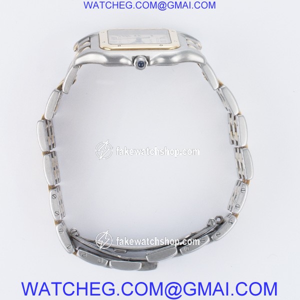 Cartier W25028B Panthere Quartz Male Stainless Steel 3