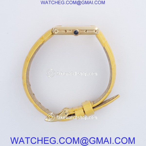 Cartier Cartier 1795 Tank Quartz Female 18k yellow gold 3